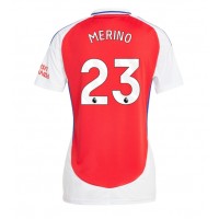 Camisa de time de futebol Arsenal Mikel Merino #23 Replicas 1º Equipamento Feminina 2024-25 Manga Curta